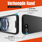My Case Zwarte Siliconen Hoes voor iPhone 16e – Slank Maar Beschermend
