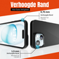My Case Zwarte Siliconen Hoes voor iPhone 15 – Slank Maar Beschermend