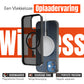 My Case Zwart Hoesje geschikt voor iPhone 12/12 Pro  MagSafe – Slank, Sterk & MagSafe-Klaar