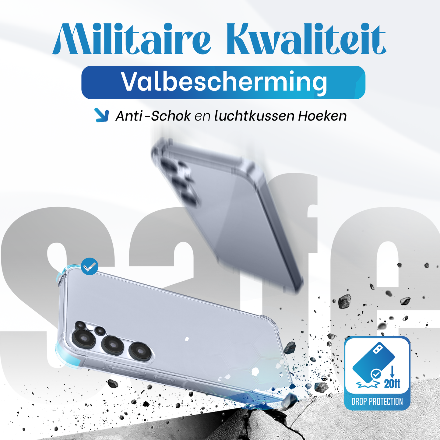 iTech Bumper Hoesje voor Samsung Galaxy S25 Ultra – Slank, Schokbestendig & Beschermend