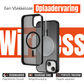 My Case Zwart MagSafe Hoesje geschikt voor iPhone 14 Plus – Slank, Sterk & MagSafe-Klaar