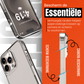 My Case Transparante Hoes voor iPhone 15 Pro Max – Langdurig Helder