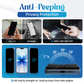 REOVO Privacy Screen Protector - Geschikt voor iPhone 17 - Gorilla Glass Extra Hard - Installatie Tool