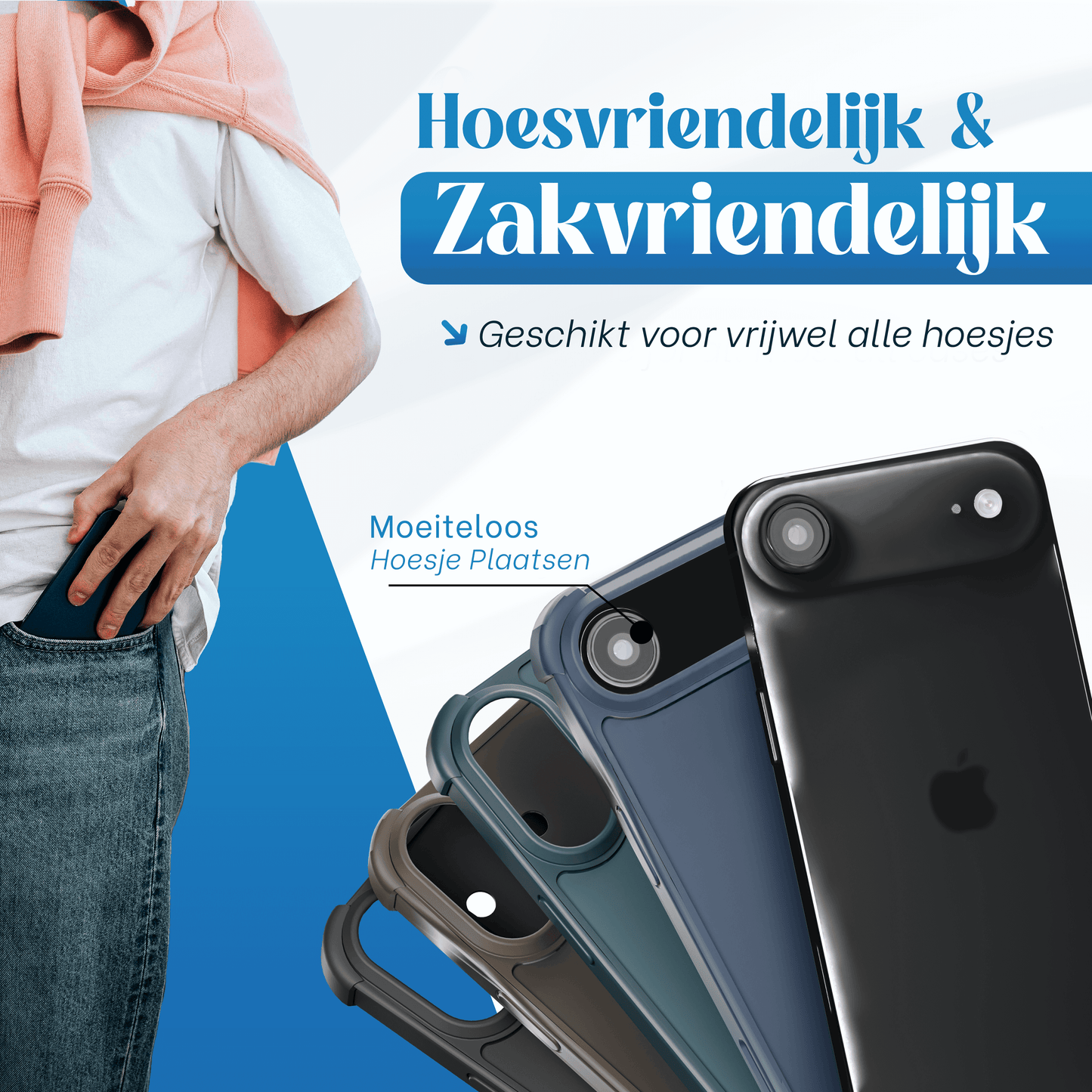 REOVO Camera Protector – Geschikt voor iPhone AIR - 0.05mm Slim Fit – Space Zwart -Titanium Frame – Anti-Kras & Schokbestendig