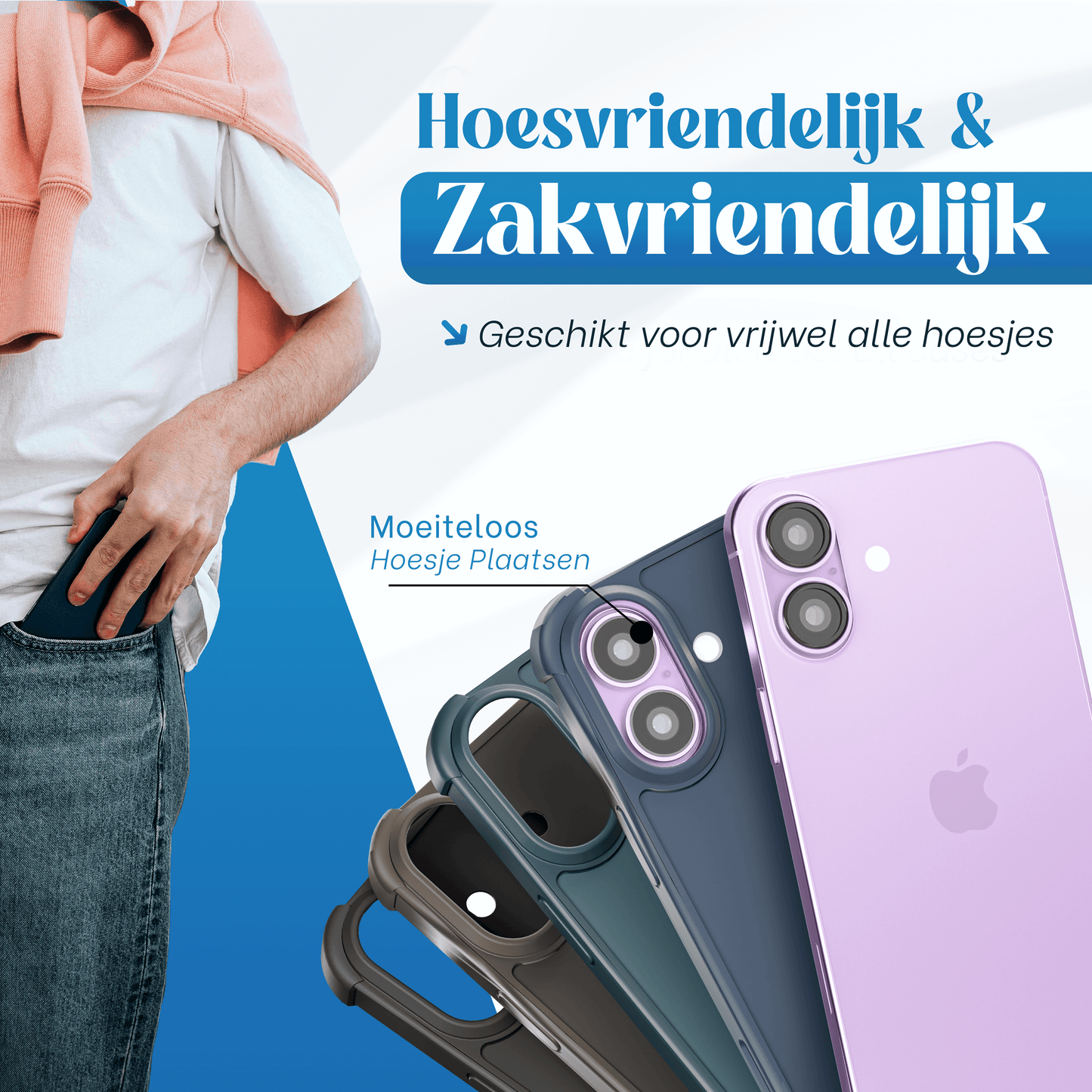 REOVO Camera Protector – Geschikt voor iPhone 17 - 0.05mm Slim Fit – Lavendel paars -Titanium Frame – Anti-Kras & Schokbestendig