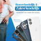 REOVO Camera Protector – Geschikt voor iPhone 17 - 0.05mm Slim Fit – Wit Zilver -Titanium Frame – Anti-Kras & Schokbestendig