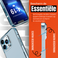 My Case Transparante Hoes voor iPhone 13 Pro Max – Langdurig Helder