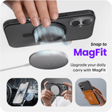 iPhone 17 hoesje Zwart Magsafe 360 telefoonstandaard