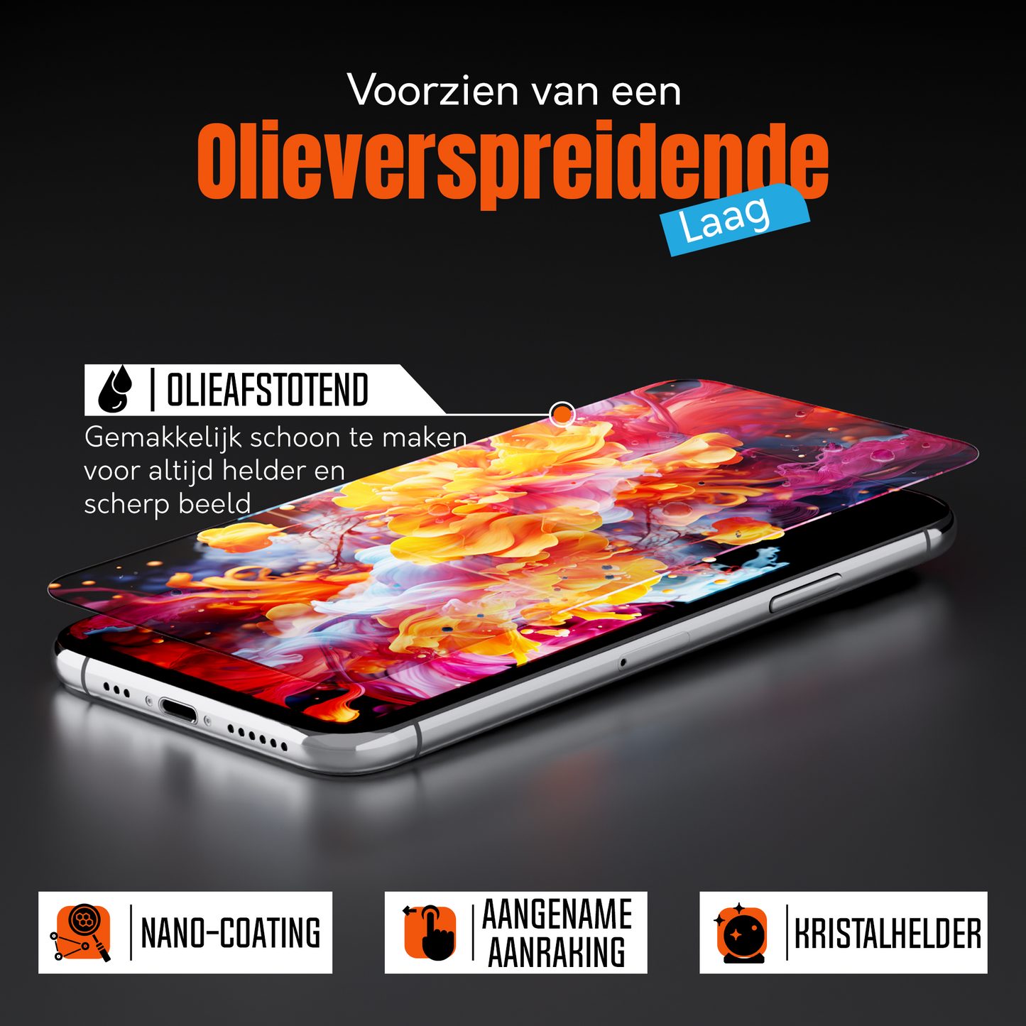 My Case 9H Gehard Glas Screenprotector voor iPhone 11 Pro