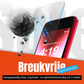 My Case Combo: Zwarte Siliconen Hoes met 2 Screenprotectors voor iPhone SE 2022 – Extra Veiligheid