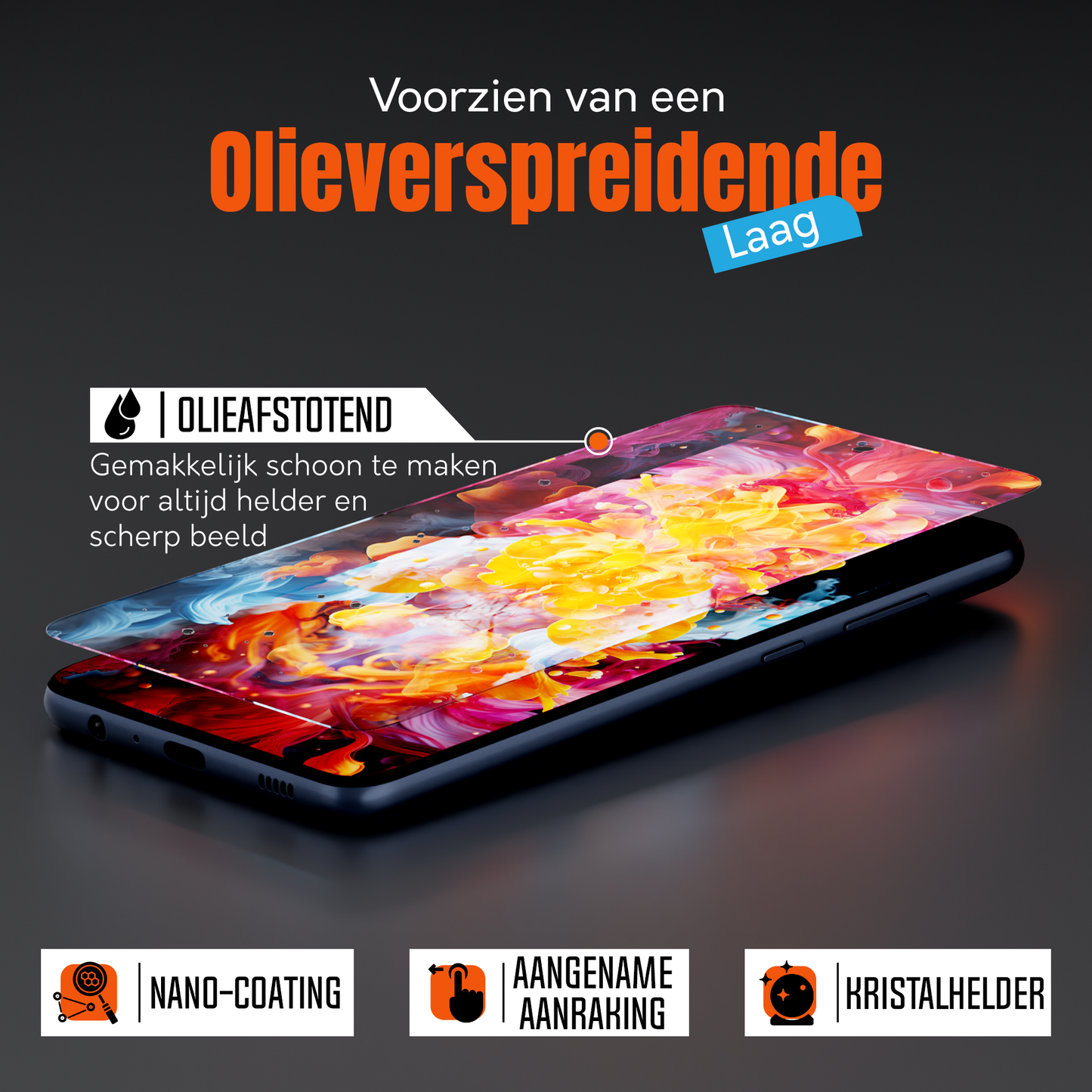 My Case 9H Gehard Glas Screenprotector voor Samsung Galaxy A51