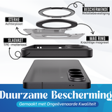 Samsung Galaxy S26 Ultra hoesje Zwart Magsafe 360 telefoonstandaard