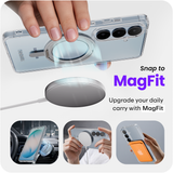 Samsung Galaxy S26 hoesje Transparant Magsafe 360 telefoonstandaard