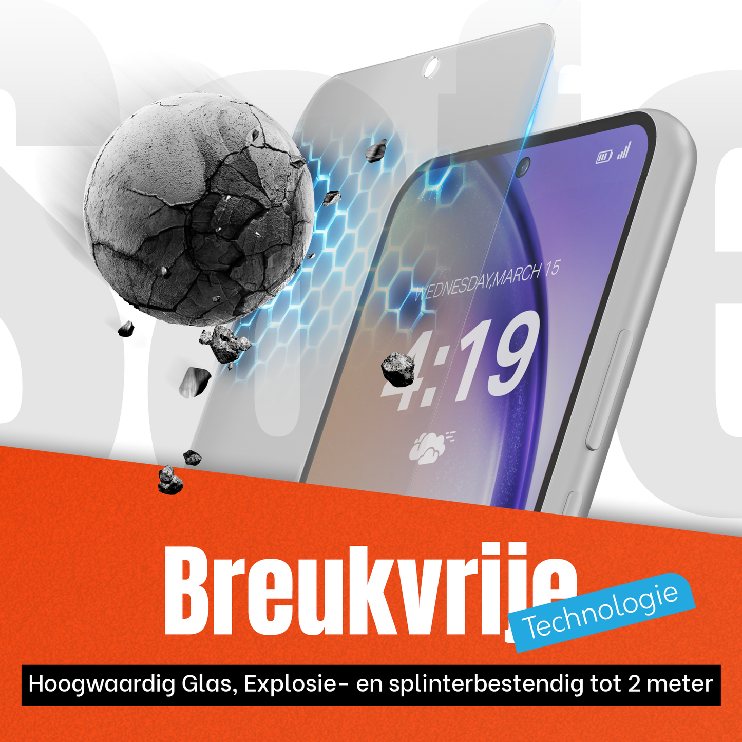 My Case Combo: Zwarte Siliconen Hoes met 2 Screenprotectors voor Samsung Galaxy A54 – Extra Veiligheid
