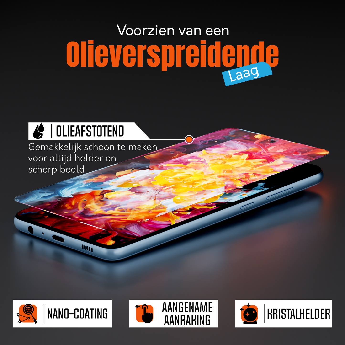 My Case 9H Gehard Glas Screenprotector voor Samsung Galaxy A53