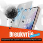 My Case Combo: Zwarte Siliconen Hoes met 2 Screenprotectors voor Samsung Galaxy S21 Plus – Extra Veiligheid