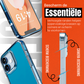 My Case Transparante Hoes voor iPhone 12/12 Pro – Langdurig Helder