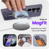 Samsung Galaxy S26 Ultra hoesje Transparant Magsafe 360 telefoonstandaard