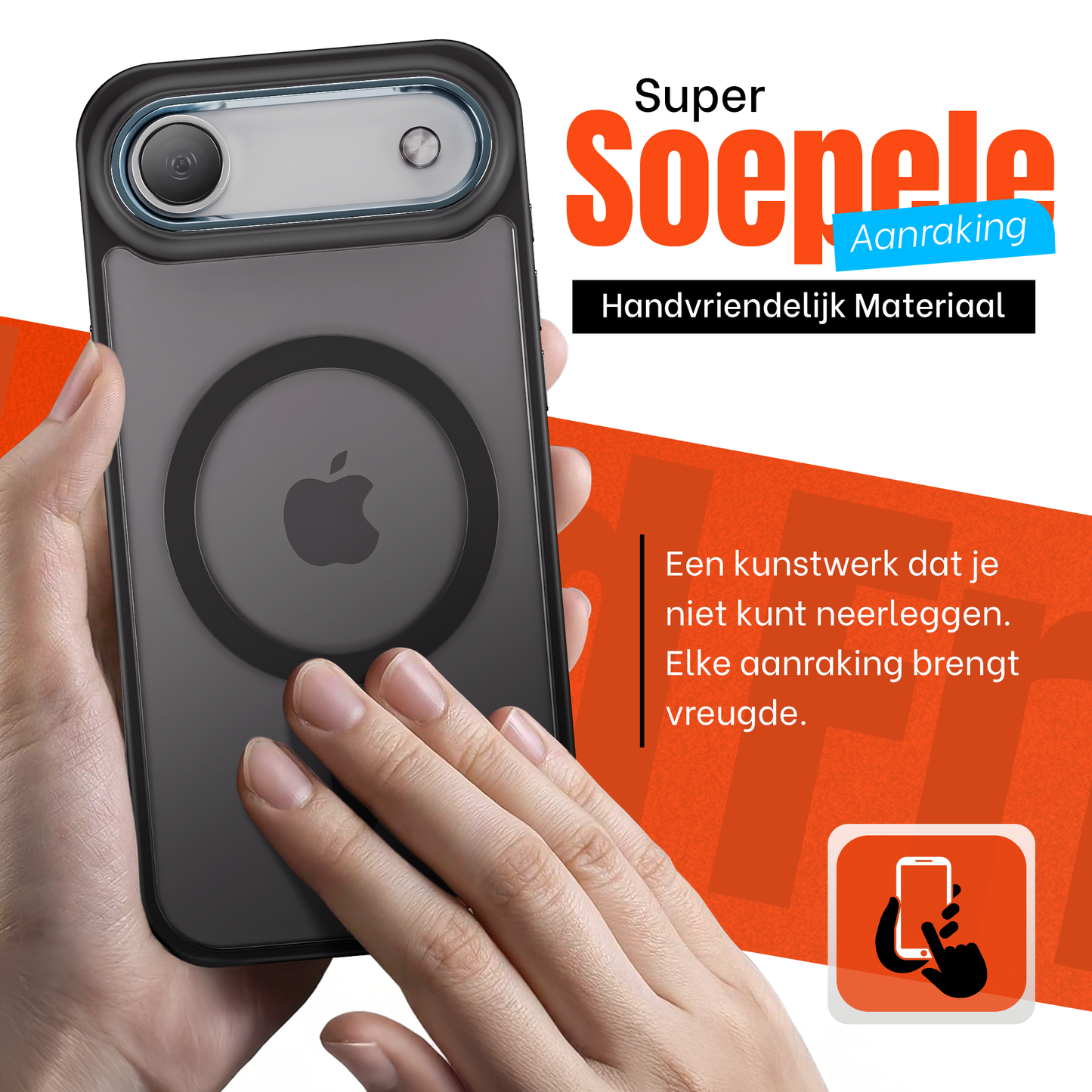 iPhone 17 Air MagSafe hoesje Zwart