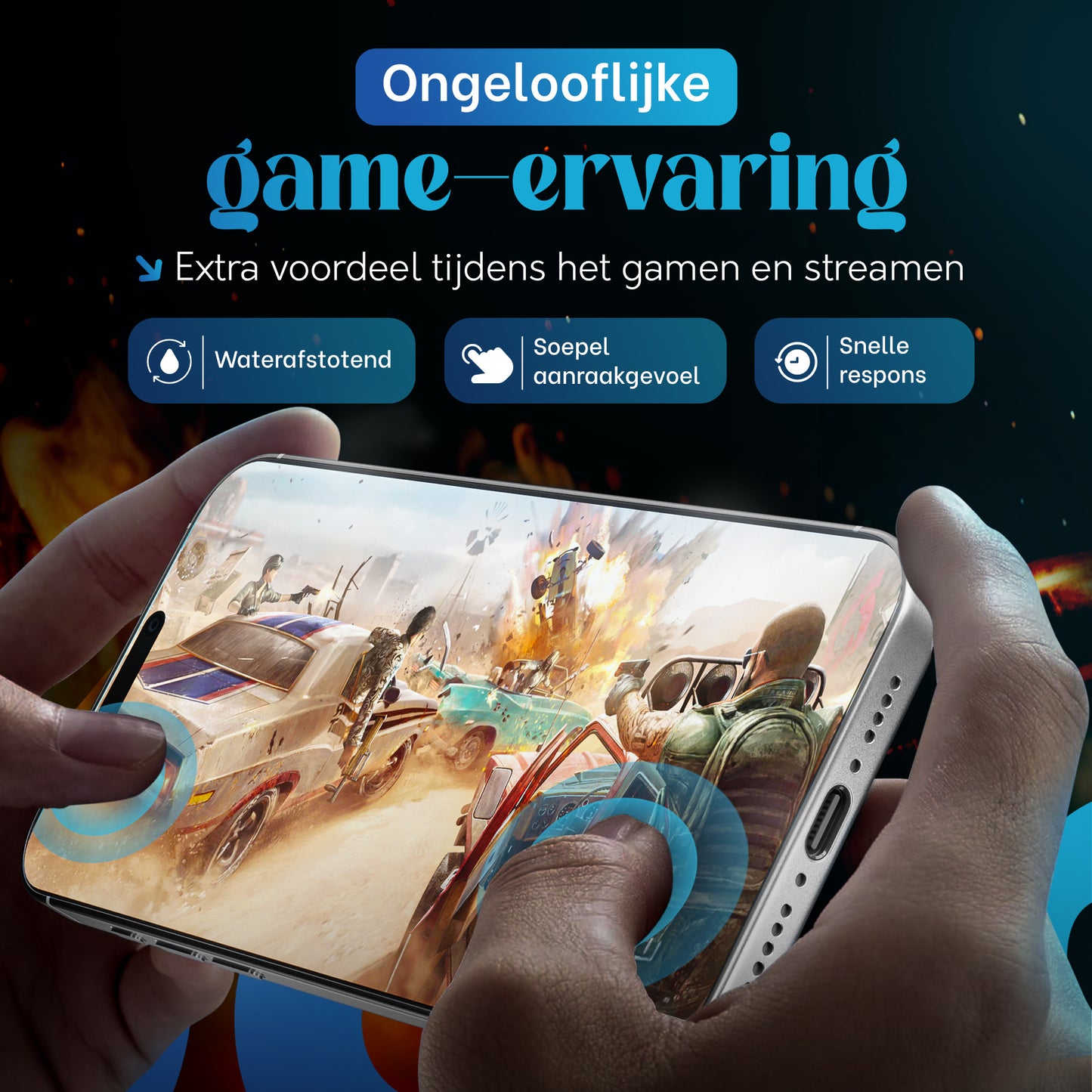 Samsung A57 Privacy Screenprotector