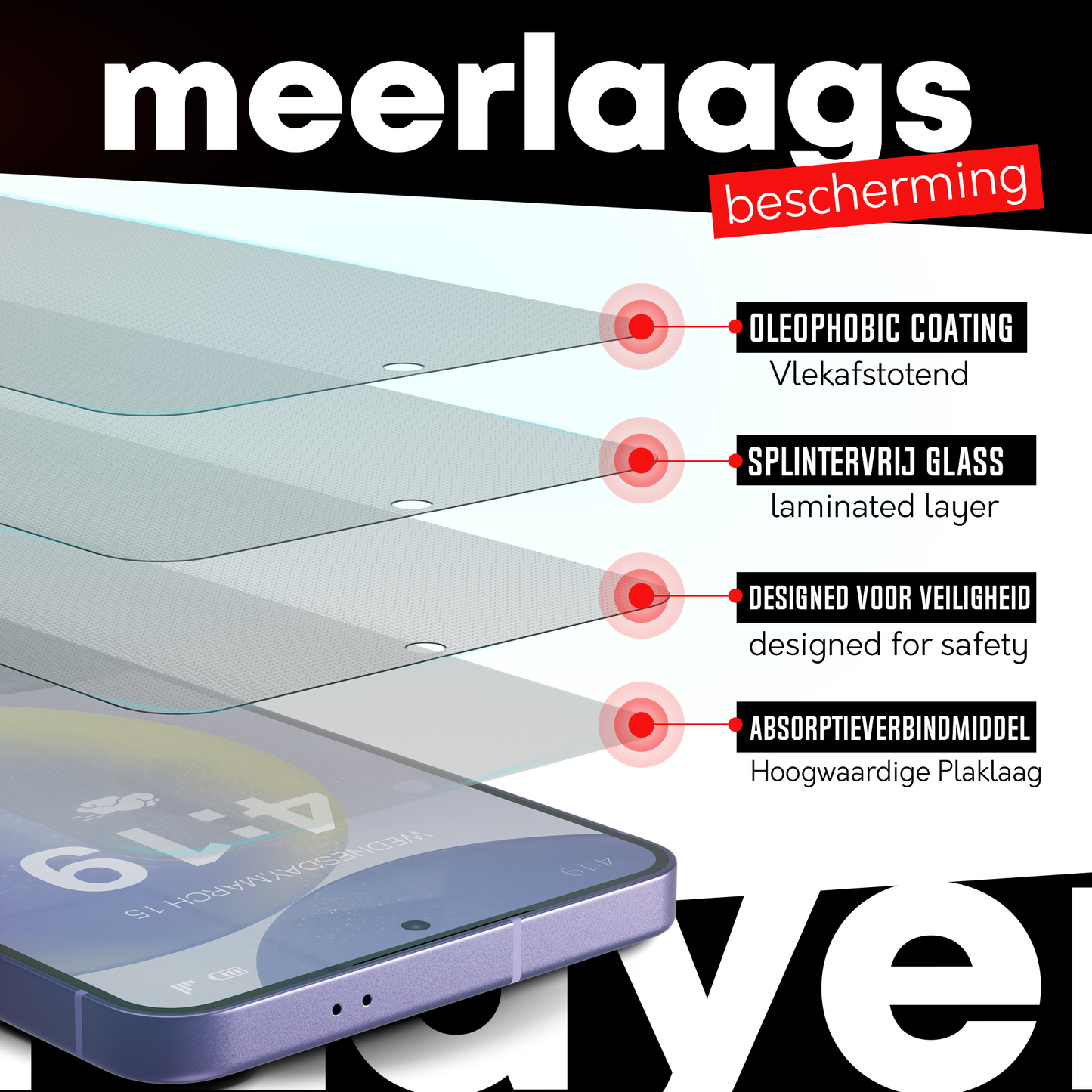 Samsung S26 Screenprotector