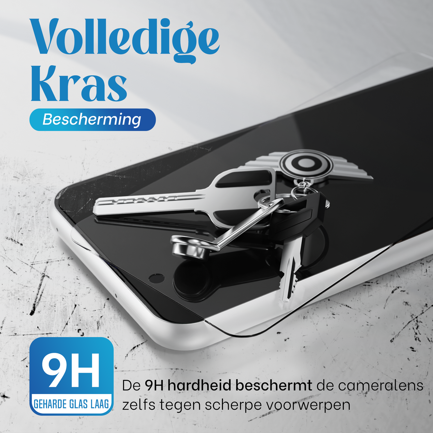 iTech Combo: 2 Screenprotectors & 1 Bumper Hoes voor Samsung Galaxy A54 – 3-in-1 Bescherming