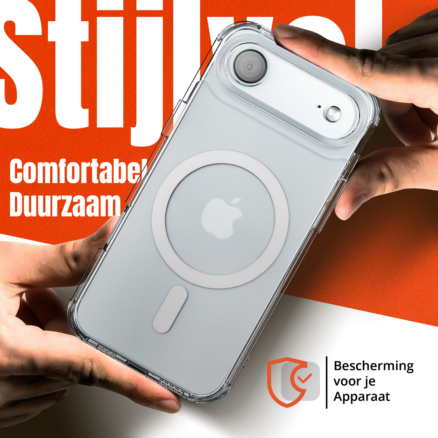 iPhone 17 Air hoesje Magsafe Transparant