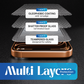 REOVO Privacy Screen Protector - Geschikt voor iPhone 17 Pro - Gorilla Glass Extra Hard - Installatie Tool