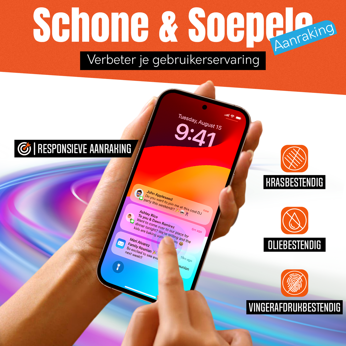 My Case 9H Gehard Glas Screenprotector voor Samsung Galaxy A54