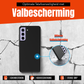 My Case  Zwarte Siliconen Hoes voor Samsung Galaxy S21 FE – Slank Maar Beschermend