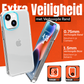 My Case Transparante Hoesje voor Apple iPhone 14 Plus – Langdurig Helder