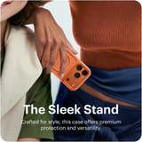 iPhone 17 Pro Max Camera Stand case Oranje
