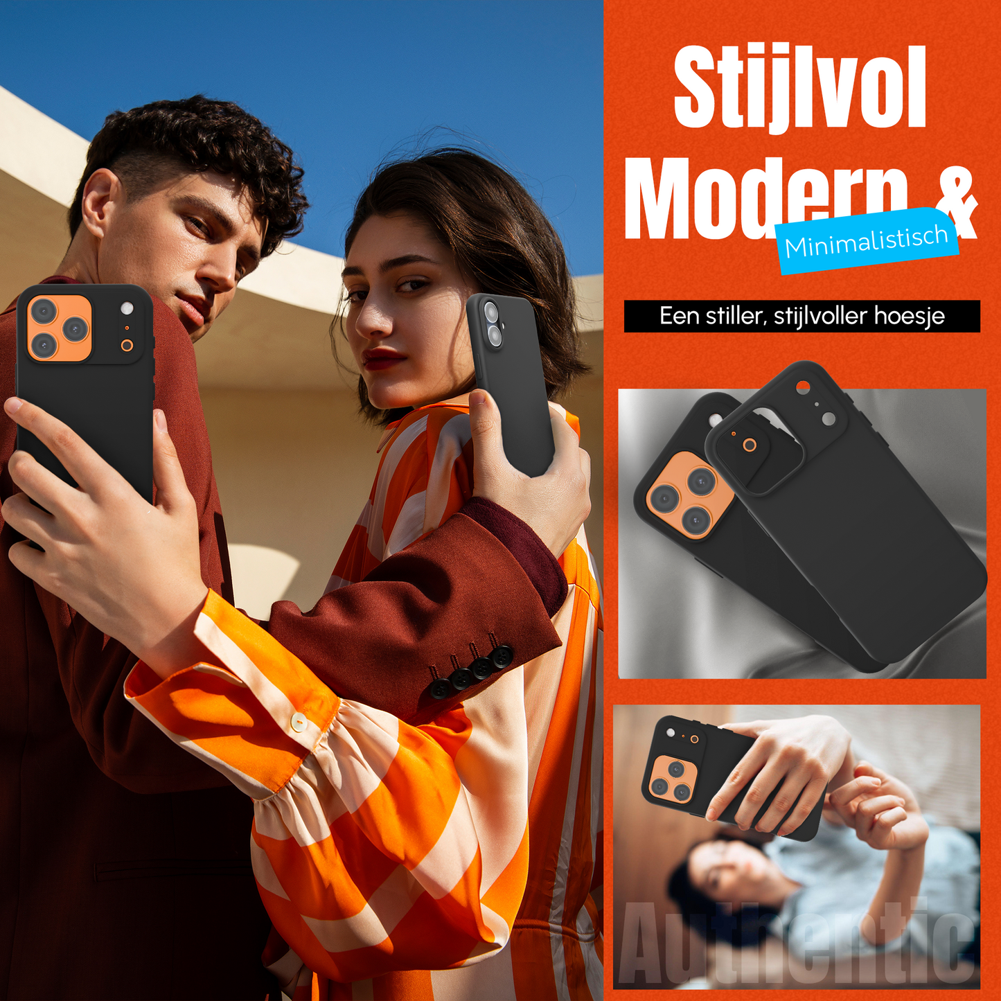 iPhone 17 Pro hoesje Zwart
