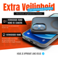 My Case Zwart Hoesje geschikt voor iPhone 12/12 Pro  MagSafe – Slank, Sterk & MagSafe-Klaar