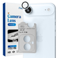 REOVO Camera Protector – Geschikt voor iPhone AIR - 0.05mm Slim Fit – Hemels Blauw -Titanium Frame – Anti-Kras & Schokbestendig