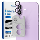REOVO Camera Protector – Geschikt voor iPhone 17 - 0.05mm Slim Fit – Lavendel paars -Titanium Frame – Anti-Kras & Schokbestendig